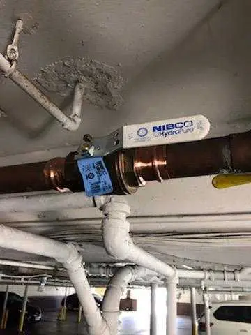 Copper pipe repair and valve work for Backflow Testing in Hiestand